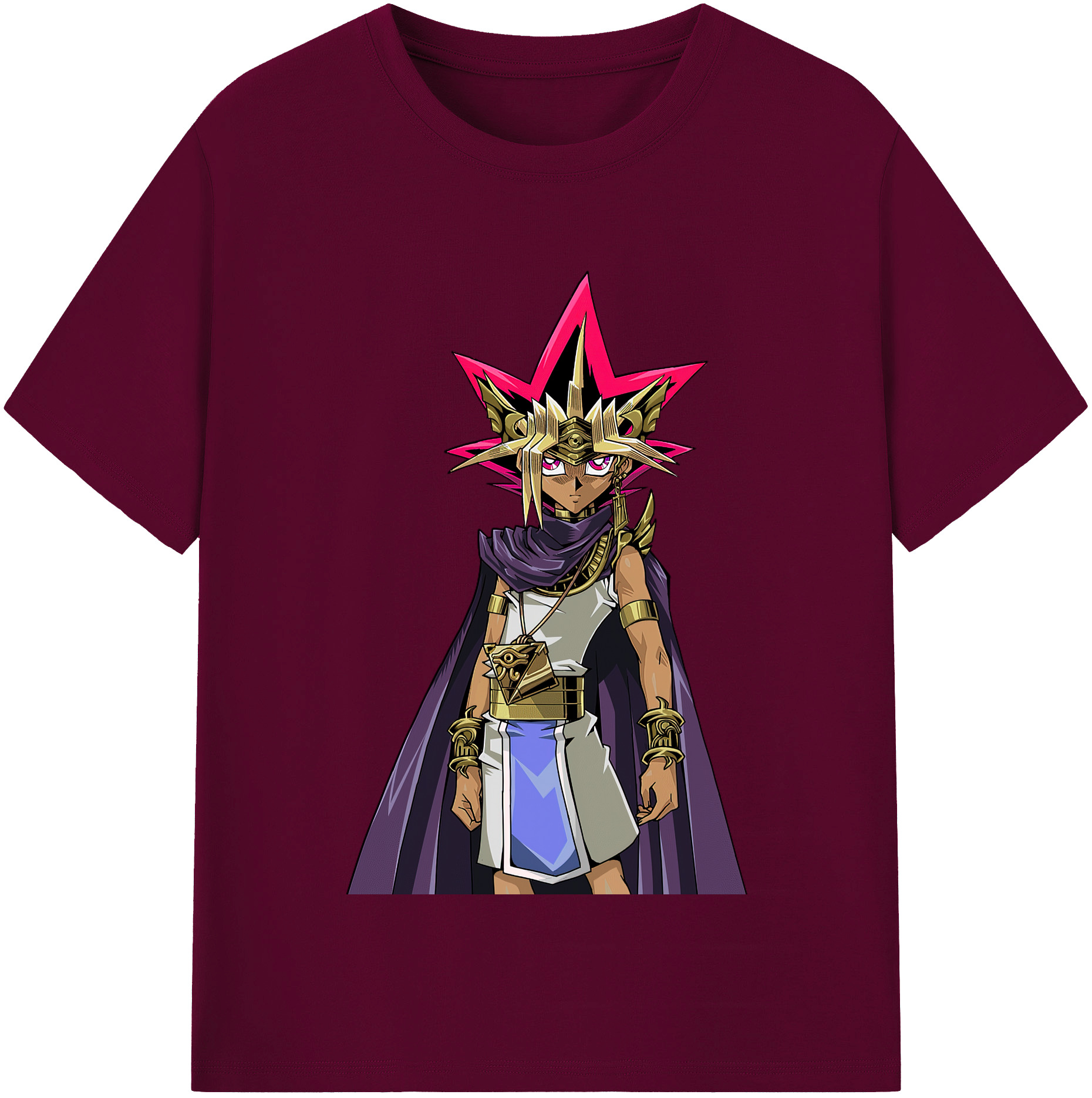（画像用） 遊☆戯☆王 Yu-Gi-Oh! レディースカジュアルプリントTシャツ（綿100％）
